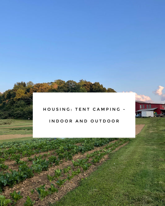 Housing - Camping Sites (Tents only)  Intro to Winter Gardening -  October 4-9, 2026